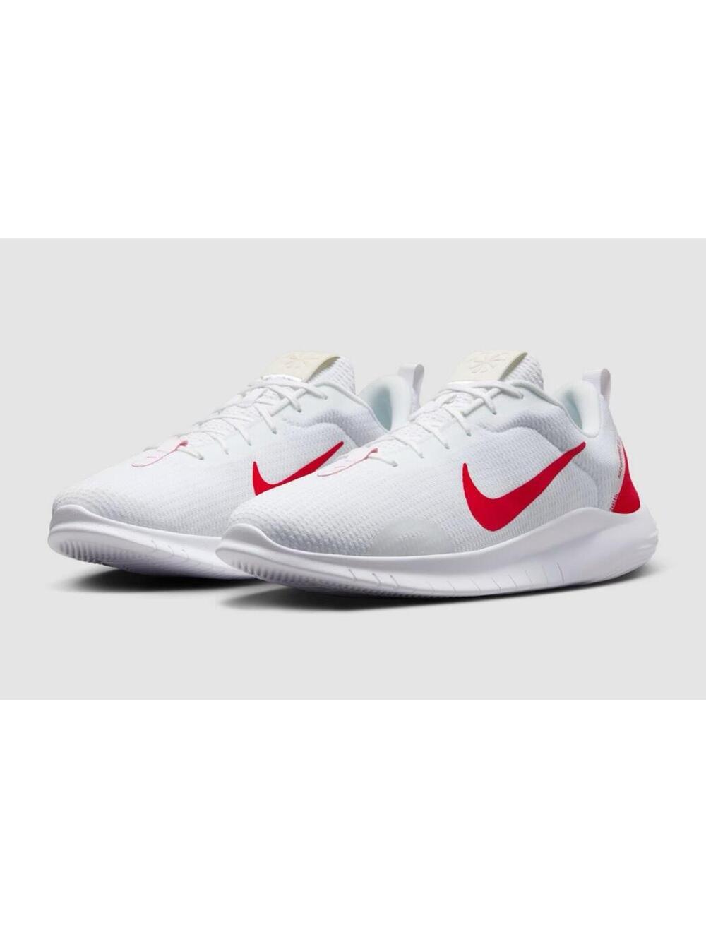 Nike Flex Experience RN 12 White University Red Size 8 Men 9.5 Women